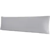 Bellana Kissenbezug "Mako-Jersey", silber (silberfarben), B:40cm L:140cm, Jersey, Obermaterial: 100% Baumwolle, Kissenbezüge, Kissenbezug, für Seitenschläferkissen