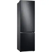 Samsung Kühl-/Gefrierkombination "RL38C602CB1", Energieeffizienz: C, silber (premium schwarz steel), Rechtsanschlag, Kühlschränke, Kühl-/Gefrierkombination