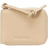 Marc O'Polo Leder Geldbörse Franca Zip Wallet Blushed Camel beige