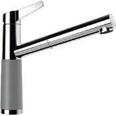 Schock Niederdruck Armatur SC-510 in CROMA mit Brauseauslauf / CRISTALITE Basic Line