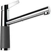 Schock Küchenarmatur "SC-510 SB ND" Niederdruck, ausziehbar, Rückflussverhinderer, Schwenkbereich 120