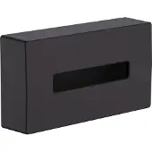 Hansgrohe Kosmetiktuchbox AddStoris 265x145mm, Wandmontage, mattschwarz