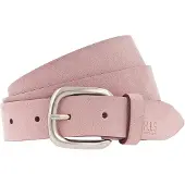H.I.S. Ledergürtel H.I.S, Damen, Gr. 85, rosa (rose), Rindsleder, unifarben, Basic, Gürtel Ledergürtel, mit H.I.S Blindprägung - NEU bis Gr. 125 verfügbar