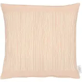 Apelt Dekokissen "1714" Gr. 1, rot (apricot, gestreift), B:46cm L:46cm, Polyester, Dekokissen_Sitzkissen_Kissenhüllen, Dekokissen, Kissenhülle ohne Füllung, 1 Stück