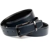 Anthoni Crown Ledergürtel , Herren, Gr. 105, schwarz, Rindsleder, unifarben, Gürtel Ledergürtel