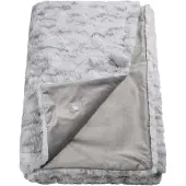 Set One By Musterring Wohndecke "Flurry", grau, B:130cm L:170cm, Polyester, Wohndecken, Wohndecke, aus weichem Kunstfell, Kuscheldecke
