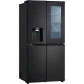 LG Multi Door "GMG761EPAE", Energieeffizienz: E, silber (essence matte schwarz), B:83,5cm H:178,7cm T:73cm, Kühlschränke, InstaView, DoorCooling+, Multi Door, Topseller