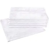 Dyckhoff Gaestehandtuecher "Siena", weiß, B:30cm L:50cm, Frottier, Obermaterial: 100% Baumwolle, Handtücher, Gaestehandtuecher, mit Bordüre
