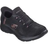 SKECHERS Slip-Ins: Summits - Classy Night Sportief - Zwart - Maat 36