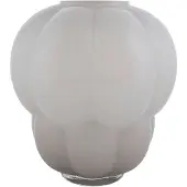 AYTM Vase Uva, Ø 32 cm, taubengrau, Glas, mundgeblasen