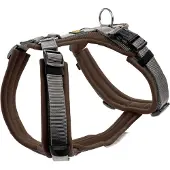 Hunter Geschirr Maldon Braun/Grau XS