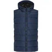North Bend Steppweste "Steppweste NBAmato M", Herren, Gr. M, blau (navy blazer), Obermaterial: 100% Polyester PES., Westen Steppweste