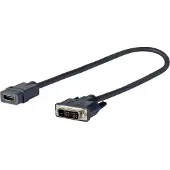 VivoLink PRODVIADAPHDMI, 0,2 m, DVI-D, HDMI, Stecker, Buchse, Gerade