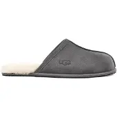 Ugg für Herren. 1101111 Graue Scuff-Slipper aus Leder (42), Wohnung, Wildleder, Keine, Heimtextilien