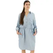Replay W9007a.000.42847a Langärmliges Kurzes Kleid