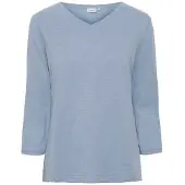 Sea Ranch Kaya T-shirt Mit 3/4-Ärmeln Und V-ausschnitt