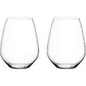 Riedel Glas "Universalbecher Veloce 550 ml 2er Set transparent", bunt (transparent), Glas, RIEDEL THE WINE GLASS COMPANY, Trinkgefäße, Glas