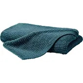 PRIMERA Wohndecke "Strick", grün (smaragd), B:130cm L:170cm, Polyacryl, Wohndecken, Wohndecke, mit einer hochwertigen Randverarbeitung, Kuscheldecke