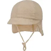Maximo Schirmmütze Musselin, Nackenschutz, Bindeband, Unisex, UV-Schutz