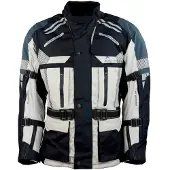 Roleff Motorradjacke "Kodra RO" Gr. S, schwarz (schwarz, grau, ro 775), Jacken, S, Obermaterial: 100% Polyester. Innenfutter: 100% Polyester, Motorradjacke, Mit Sicherheitsstreifen