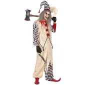 Atosa Bloody Arlequin Herrenkostüm