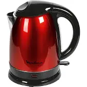 SEB Subito Red Kettle, 1,7 l, 2400 W, Rot, Nylon, Wasserstandsanzeige, Drahtlos