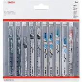 Bosch Stichsägeblatt-Set All in One, 10-teilig - 2607011171