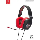 Power A NSHS0398-01, Kabelgebunden, Gaming, Kopfhörer, Schwarz, Rot