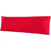 Bellana Kissenbezug "Mako-Jersey", rot (rubin), B:40cm L:140cm, Jersey, Obermaterial: 100% Baumwolle, Kissenbezüge, Kissenbezug, für Seitenschläferkissen