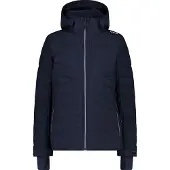 CMP Woman Jacket Zip Hood black blue (N950) 44