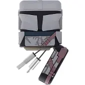 Thumbs Up PowerSquad The Mandalorian, 0,6 m, USB A, USB C/Micro-USB B/Lightning, Schwarz, Grau