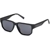 Timberland Schwarze Edelstahl-Sonnenbrille