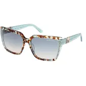 Guess Marciano Marciano Gm00012 Damen-sonnenbrille Grün Gradient Blue Mann Grün Gradient Blue