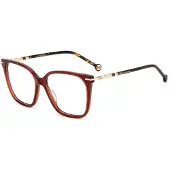 Carolina Herrera 0094 Damen-Brille inkl. Gläser Vollrand Eckig Acetat-Gestell 54mm/15mm/145mm, Braun