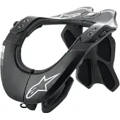 Alpinestars BNS Tech-2 Nacken Schwarz Cool Grau Größe XS-M