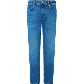 Pepe Jeans für Herren. PM207390HW1 Jeans Tapered Stanley blau (34/32), Lässig, Baumwolle, Denim, Nachhaltig