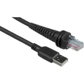Honeywell CBL-500-300-S00-01, 3 m, USB A, Schwarz