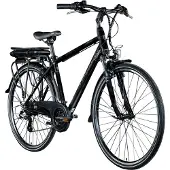 Zundapp E-Bike ZÜNDAPP "Z802 Herren" Gr. 48, schwarz (schwarz, grau, schwarz), Elektrofahrräder, Herren, 48cm, 28 Zoll (71,12cm), E-Bike, Pedelec, Elektrofahrrad für Herren, Topseller