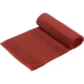 Vossen Hamamtuch "Shallow", rot (raw sugar), B:67cm L:180cm, Waffelpiqué, Baumwolle, Handtücher, Hamamtuch, Yogatuch - passend für jede Matte