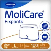 Molicare Fixpants short leg Gr.L 100 St Fixierhosen