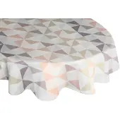 Wirth Tischdecke "BERLARE" Gr. 1, bunt (rosé, lila), B:130cm L:190cm, Baumwolle, Polyester, Tischdecken, Tischdecke