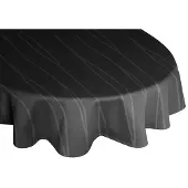 Wirth Tischdecke "LANGWASSER" Gr. 1, schwarz, B:130cm L:190cm, Kunstfaser, Tischdecken, Tischdecke, oval
