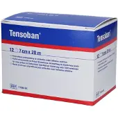 Bsn Medical Tensoban, Polsterschaumbinde, 7 cm x 20 m | Packung (12 Binden)