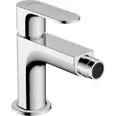 Hansgrohe Rebris S Einhebel-Bidetmischer, mit Ablaufgarnitur, Ausladung 120 mm, 72210000, Farbe: Chrom