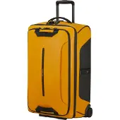 Samsonite Weichgepäck-Trolley "ECODIVER, 67 cm", Gr. B/H/T: 43cm x 67cm x 28cm 76 l, gelb, Nylon, Polyester, Koffer Weichgepäck-Trolley, mit arretierbarem und versenkbarem Druckknopf