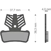 Brenta Ciclo Light Tech Xo-elixir Trail/rsc/r/t Avid/sram Scheibenbremsbeläge
