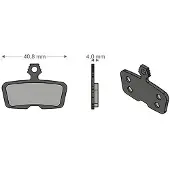 Brenta Ciclo Code R/code Rsc/guide R Avid/sram Sinterbremsbeläge