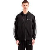 Armani Exchange für Herren. 8NZMSHZ9N1Z1200 Schwarzes Stretch-Sweatshirt (XS), Lässig, Polyester