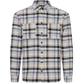 Casual Friday Langarmhemd "Langarmhemd CFAugust", Herren, Gr. M, N-Gr, blau (bijou blau), Obermaterial: 100% Baumwolle CO., Hemden Langarmhemd