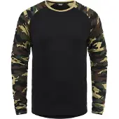 !Solid Rundhalsshirt SOLID "Rundhalsshirt SDCajus", Herren, Gr. L, schwarz (schwarz dus), Obermaterial: 100% Baumwolle CO., Shirts Rundhalsshirt